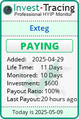 HYIP Monitor-Invest-Tracing.com