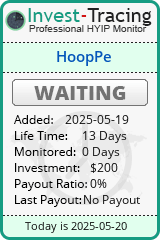 Monitored by Invest-Tracing.com HYIP Monitor-Invest-Tracing.com