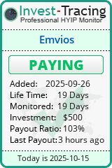 Monitored by Invest-Tracing.com HYIP Monitor-Invest-Tracing.com