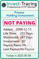 HYIP Monitor-Invest-Tracing.com