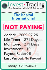 Monitored by Invest-Tracing.com HYIP Monitor-Invest-Tracing.com