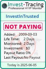 Monitored by Invest-Tracing.com HYIP Monitor-Invest-Tracing.com
