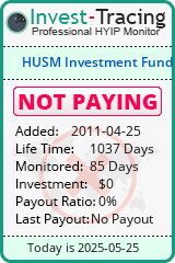 Monitored by Invest-Tracing.com HYIP Monitor-Invest-Tracing.com