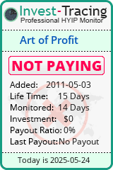 Monitored by Invest-Tracing.com HYIP Monitor-Invest-Tracing.com