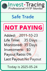 Monitored by Invest-Tracing.com HYIP Monitor-Invest-Tracing.com