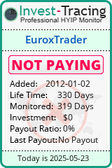 Monitored by Invest-Tracing.com HYIP Monitor-Invest-Tracing.com