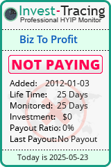 Monitored by Invest-Tracing.com HYIP Monitor-Invest-Tracing.com