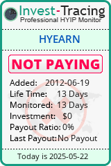 Monitored by Invest-Tracing.com HYIP Monitor-Invest-Tracing.com