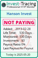 HYIP Monitor-Invest-Tracing.com