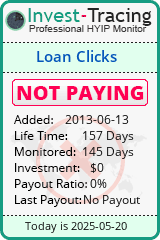 Monitored by Invest-Tracing.com HYIP Monitor-Invest-Tracing.com