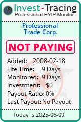 HYIP Monitor-Invest-Tracing.com