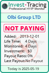 Monitored by Invest-Tracing.com HYIP Monitor-Invest-Tracing.com