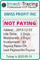 Monitored by Invest-Tracing.com HYIP Monitor-Invest-Tracing.com