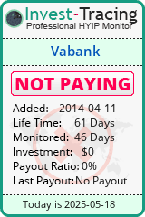 Monitored by Invest-Tracing.com HYIP Monitor-Invest-Tracing.com