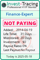 Monitored by Invest-Tracing.com HYIP Monitor-Invest-Tracing.com