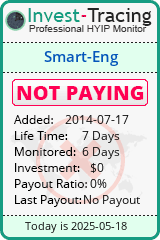 Monitored by Invest-Tracing.com HYIP Monitor-Invest-Tracing.com