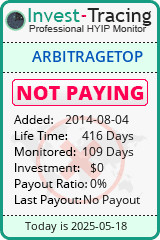 Monitored by Invest-Tracing.com HYIP Monitor-Invest-Tracing.com