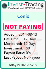 Monitored by Invest-Tracing.com HYIP Monitor-Invest-Tracing.com