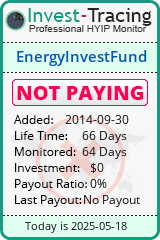 Monitored by Invest-Tracing.com HYIP Monitor-Invest-Tracing.com