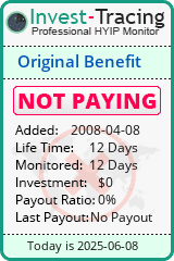 Monitored by Invest-Tracing.com HYIP Monitor-Invest-Tracing.com