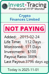 Monitored by Invest-Tracing.com HYIP Monitor-Invest-Tracing.com