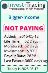 Monitored by Invest-Tracing.com HYIP Monitor-Invest-Tracing.com