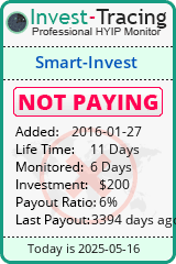 Monitored by Invest-Tracing.com HYIP Monitor-Invest-Tracing.com