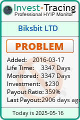 Monitored by Invest-Tracing.com HYIP Monitor-Invest-Tracing.com