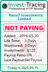 Monitored by Invest-Tracing.com HYIP Monitor-Invest-Tracing.com