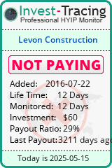 Monitored by Invest-Tracing.com HYIP Monitor-Invest-Tracing.com