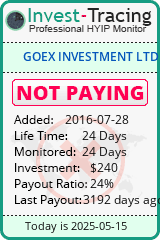 HYIP Monitor-Invest-Tracing.com