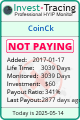 Monitored by Invest-Tracing.com HYIP Monitor-Invest-Tracing.com