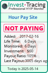 Monitored by Invest-Tracing.com HYIP Monitor-Invest-Tracing.com