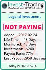 Monitored by Invest-Tracing.com HYIP Monitor-Invest-Tracing.com