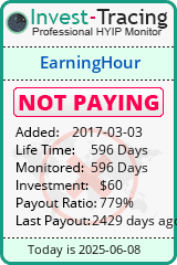 Monitored by Invest-Tracing.com HYIP Monitor-Invest-Tracing.com