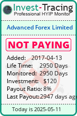 Monitored by Invest-Tracing.com HYIP Monitor-Invest-Tracing.com