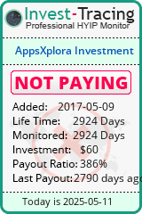 Monitored by Invest-Tracing.com HYIP Monitor-Invest-Tracing.com