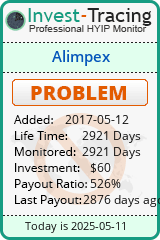 Monitored by Invest-Tracing.com HYIP Monitor-Invest-Tracing.com