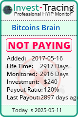 Monitored by Invest-Tracing.com HYIP Monitor-Invest-Tracing.com