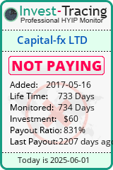 Monitored by Invest-Tracing.com HYIP Monitor-Invest-Tracing.com