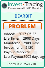 Monitored by Invest-Tracing.com HYIP Monitor-Invest-Tracing.com
