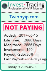 Monitored by Invest-Tracing.com HYIP Monitor-Invest-Tracing.com