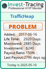 Monitored by Invest-Tracing.com HYIP Monitor-Invest-Tracing.com