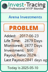 Monitored by Invest-Tracing.com HYIP Monitor-Invest-Tracing.com