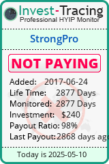 Monitored by Invest-Tracing.com HYIP Monitor-Invest-Tracing.com
