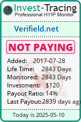 Monitored by Invest-Tracing.com HYIP Monitor-Invest-Tracing.com