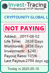 Monitored by Invest-Tracing.com HYIP Monitor-Invest-Tracing.com