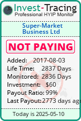 Monitored by Invest-Tracing.com HYIP Monitor-Invest-Tracing.com