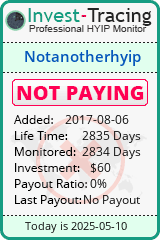 Monitored by Invest-Tracing.com HYIP Monitor-Invest-Tracing.com