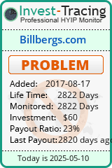 Monitored by Invest-Tracing.com HYIP Monitor-Invest-Tracing.com